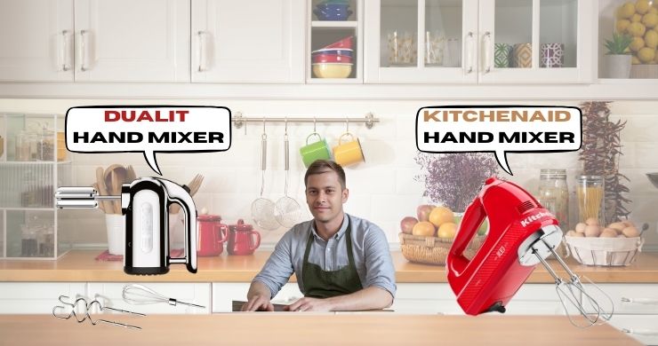 dualit vs kitchenaid hand mixer