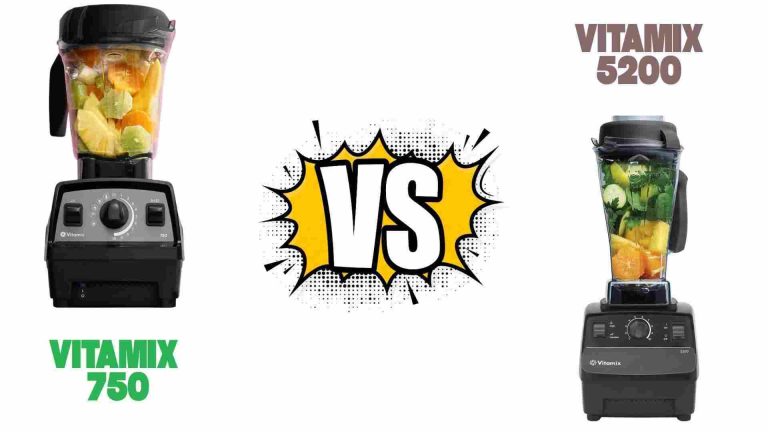 Vitamix 750 vs 5200