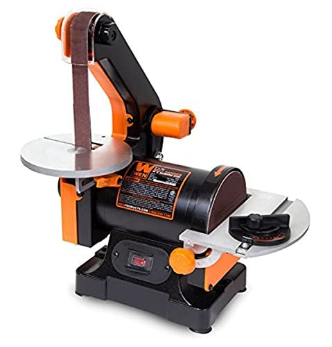 WEN Benchtop Belt and Disc Sander with 1x30 Belt 6515T
