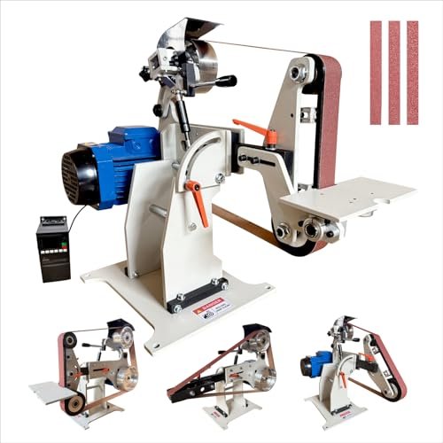 JLD Professional Belt Grinder Sander, 2x72 Inch with 1500W...