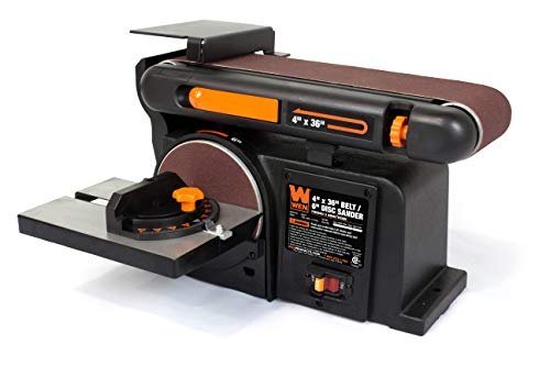 WEN Benchtop Belt and Disc Sander with Model 6502T