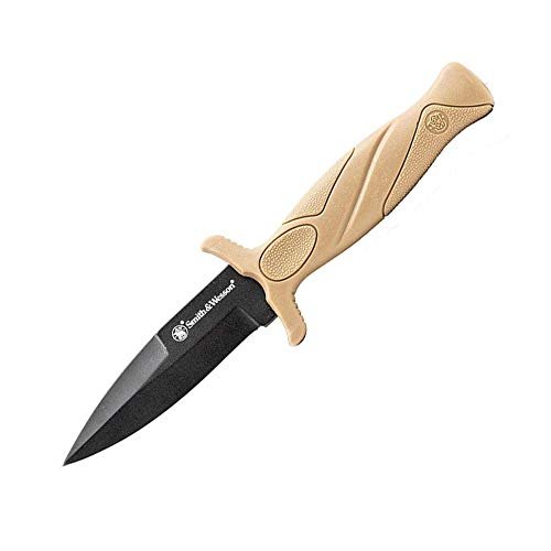Smith & Wesson FDE 6.25in High Carbon Steel Boot Knife