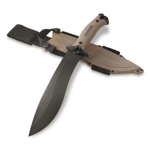 Kershaw Camp 10 - Tan Machete, Fixed Blade Knife