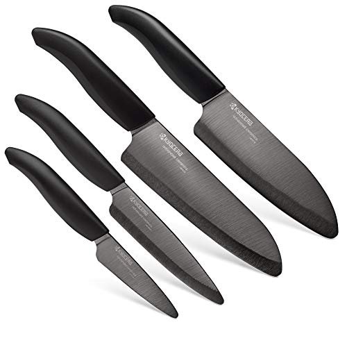 Kyocera’s Revolution 4-Piece Ceramic Knife Set: Chef Knife...