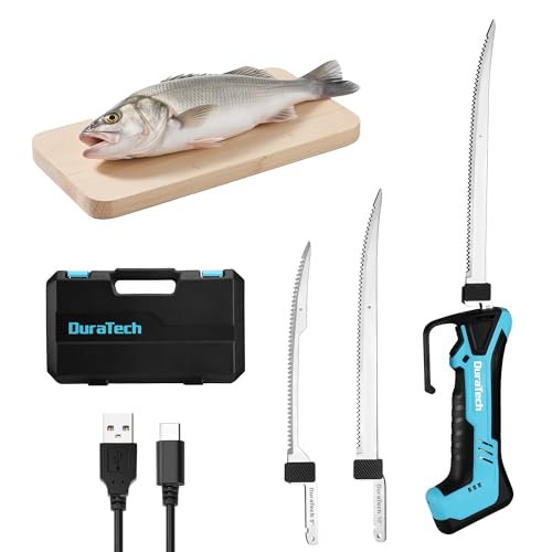 DURATECH 12V Cordless Electric Fillet Knife with...