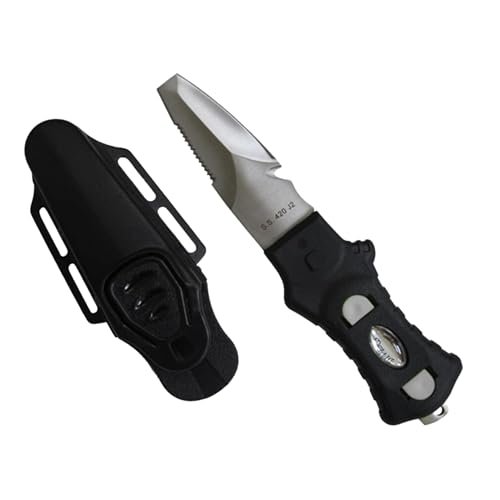 Scuba Choice Compact Stainless Steel Blunt Tip Dive Knife