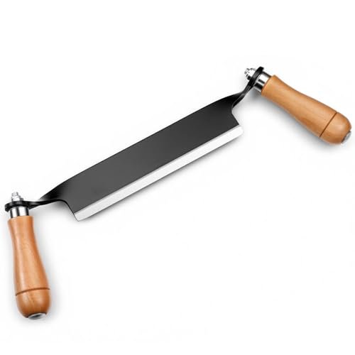 Lanties 8 Inches Draw Knife Debarking Tool for Woodworking