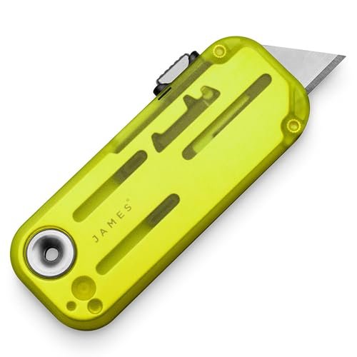 JAMES° The Palmer Clear Utility Knife, 100% Recycled PCTG...