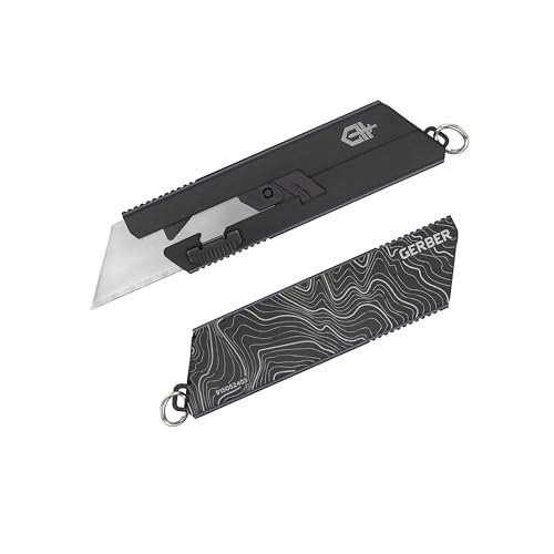 Gerber Gear EAB Utility Knife, Clips to Pocket or Keychain