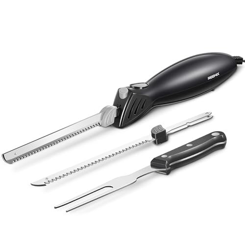 Reemix Electric Knife, Z3042 Electric Knife Set for Carving...