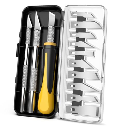 Exacto Knife Set, 16-Piece Hobby Knife & Precision Knife Set