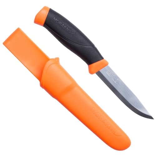 Morakniv Companion Fixed Blade Outdoor Knife with Stainless...