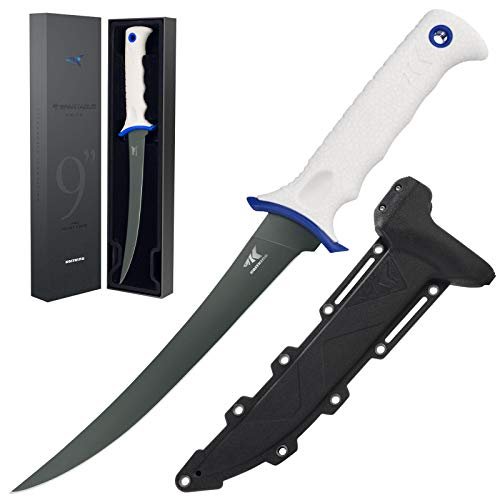 KastKing Spartacus Fillet Knife, Razor Sharp 8Cr14...