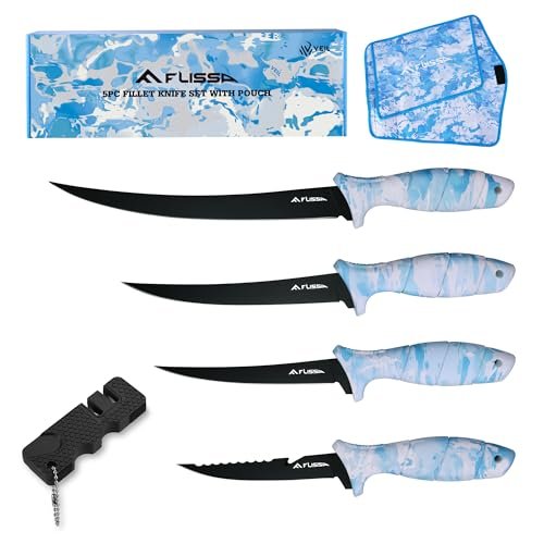 FLISSA Fillet Knife Set with 5