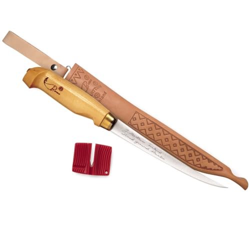 Rapala 4 Inch Fish’n Fillet Knife with Sharpener and Sheath