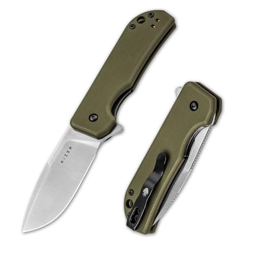 Kizer Nice Guy Pocket Folding Knife, 2.84” D2 Steel Blade