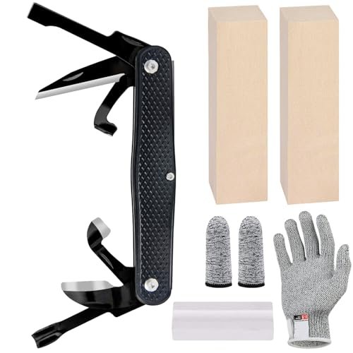 S SMAZINSTAR Splinter Carvin' 6in Traditional Folding...