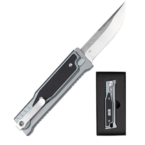 cckk Pocket Knife, Folding Knife, Camping Outdoor EDC D2...