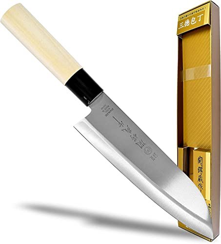 JapanBargain 1545, High Carbon Stainless Steel Santoku...