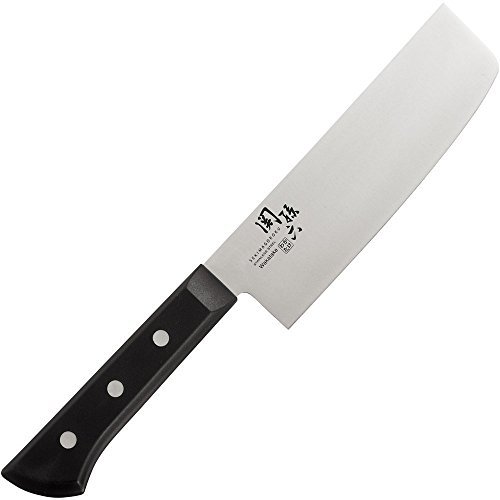 Japanese KAI Seki Magoroku Watakake Nakiri Knife 165mm...