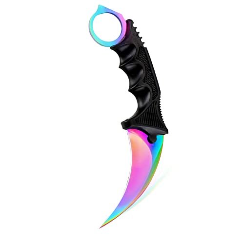 TOPOINT Karambit Knife, Stainless Steel Fixed Blade with...