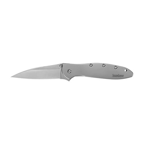 Kershaw Leek Pocket Knife, Matte Gray Design, 3 Inch...