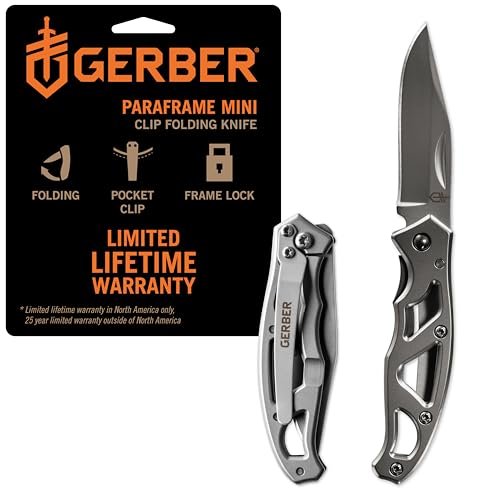 Gerber Gear Paraframe Mini Pocket Knife, 2.2