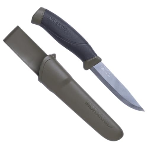 Morakniv Companion Fixed Blade Outdoor Knife with Stainless...