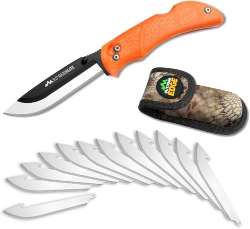 OUTDOOR EDGE Knives' RazorPro L Hunting Knife with...