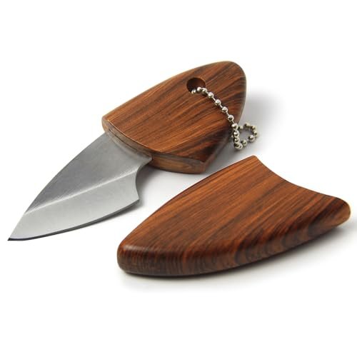 Tops Home Small Keychain Box Cutter, Fixed Blade Pocket...