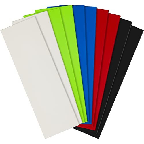 Tinlade 10 Pcs G10 Spacer Sheets G10 Knife Handle Liners