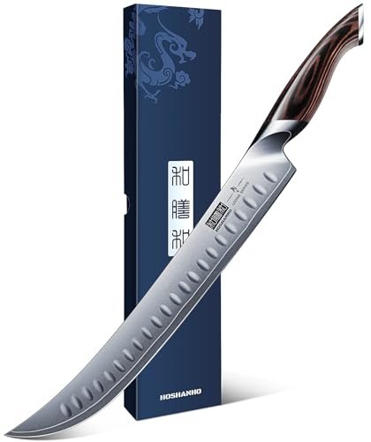 HOSHANHO Carving Slicing Knife, 12 Inch Japanese High...