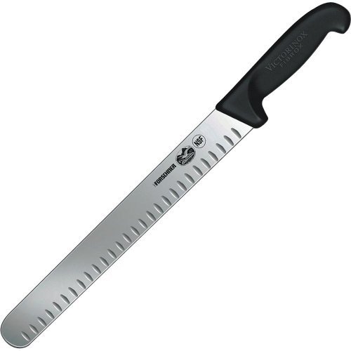 Victorinox Fibrox 12-Inch Slicing Knife with Granton Edge...
