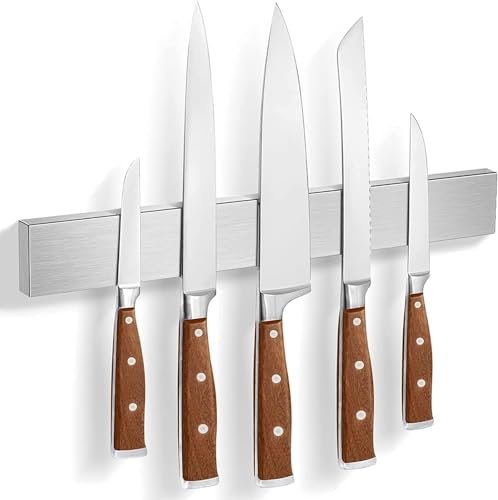 Magnetic Knife Holder for Wall, Knife Magnetic Strip, 10...