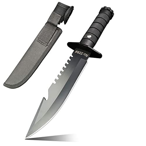 DOOM BLADE 11.1 inches Fixed blade Knife with Nylon Sheath