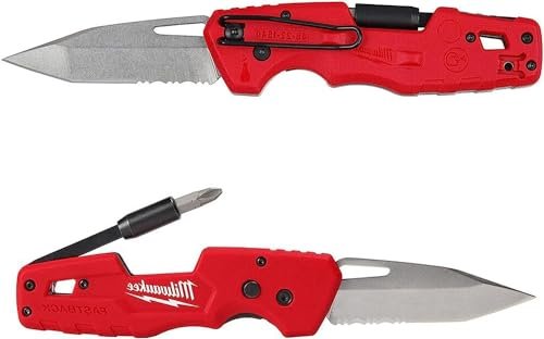Milwaukee FASTBACK Folding Utility Knife w/Blade...