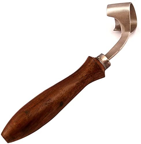 Horse Farrier Tool Swiss Hoof Oval Loop Knife Steel Blade