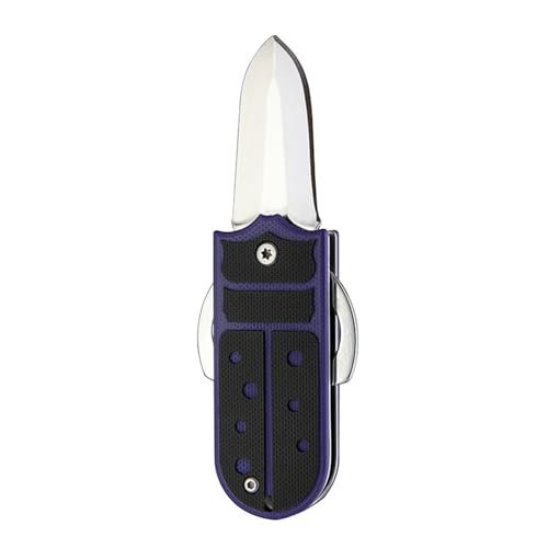 Roioiow Mini D2 Steel Blade Folding EDC Knife with Opener