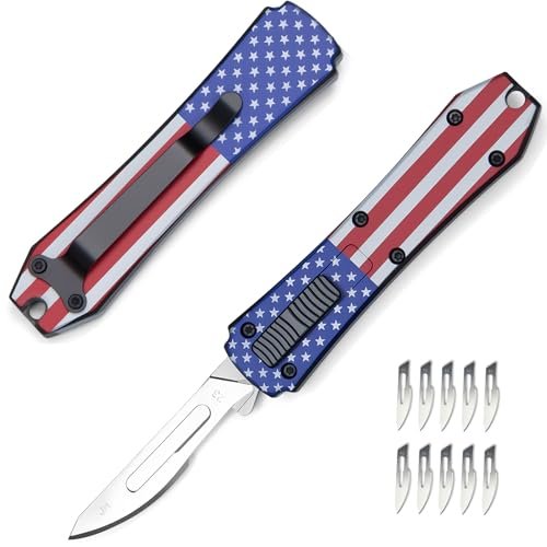 Automatic Utility Knife,All Metal Construction Carbon...