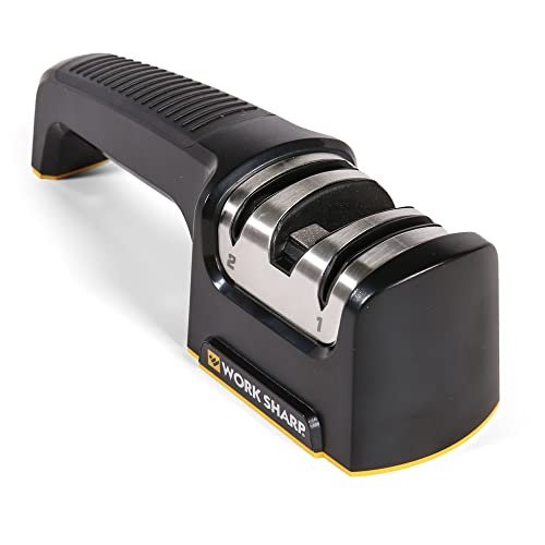Work Sharp Pull Through Kitchen Knife Sharpener and Scissor...