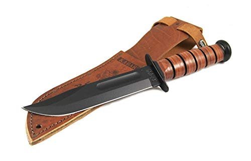 KA-BAR 1220 US Army Straight Edge Fighting/Utility Knife...