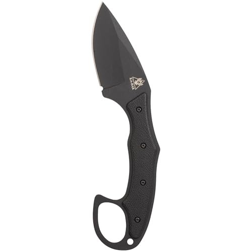 KA-BAR TDI Pocket Strike Fixed Blade Knife with Black Blade