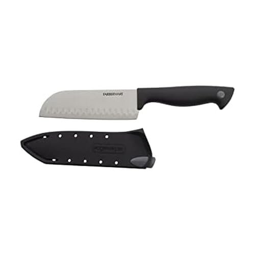 Farberware Edgekeeper 5-Inch Santoku Knife with...
