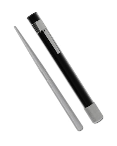 Wamery Serrated Knife Sharpener - Retractable Diamond...