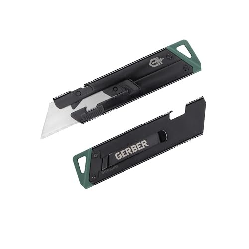 Gerber Gear EAB Utility Knife, Clips to Pocket or Keychain