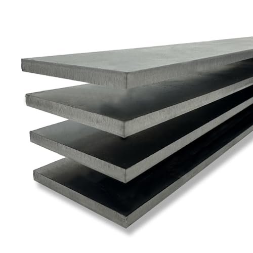 4 Pack 1084 Steel for Knife Making-12 Inch Flat Stock