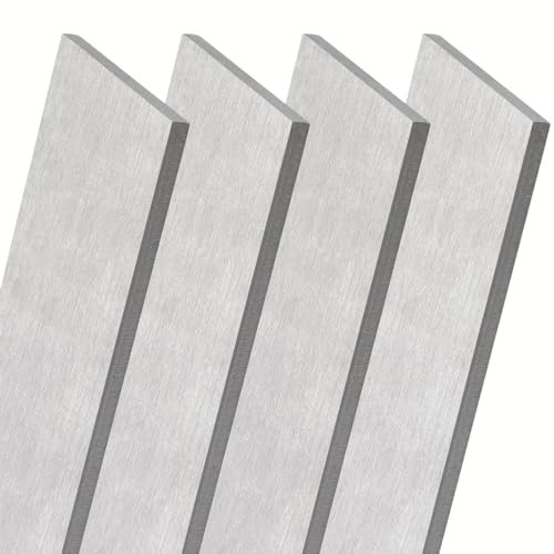 ZAVOOS 4 Pack 1095 Steel Flat Stock, for Knife Making