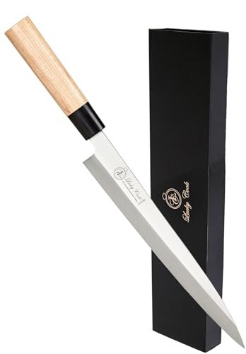 Lucky Cook 10” Sashimi Sushi Knife – Ultra Sharp Blade