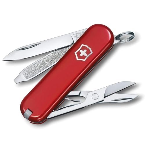 Victorinox Swiss Army Classic SD Pocket Knife, Red