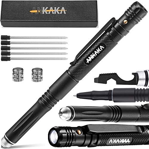 The Most Loaded 6-in-1 Tactical Pen: Solves other brands'...